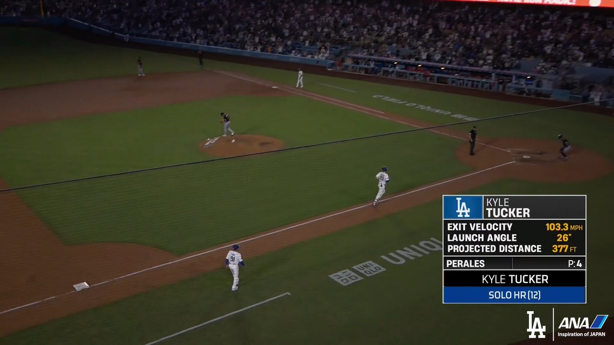 Let it fly, Kyle! Dodgers x All Nippon Airways