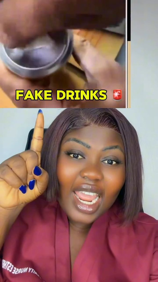 Once I see a canned drink with dates stamped in that form, I know it's fake. Do we even have Nafdac in Nigeria?😡