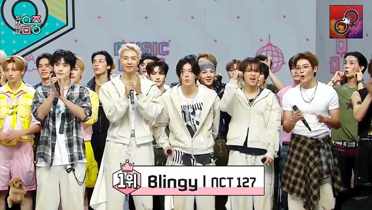 🏆 NCT 127 takes 1st place on Music Core today — claiming the first win for “Blingy”. Congratulations to NCT 127 and NCTzen! 🎉 #Blingy1stWin #NCT127_41stWin #NCT127 #엔시티127 (260905)