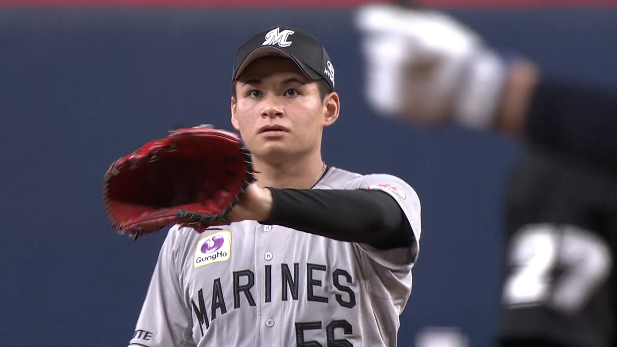 明石商同級生対決👀 #来田涼斗🆚#中森俊介 切磋琢磨した高校時代の仲間がプロの舞台で激突🔥 この日2本のタイムリーを放っている絶好調の来田に対し ここは中森が力強いボールで押し切る見事な投球を見せた💪 #Bs2026 #chibalotte #ベースボールLIVE で配信中[初月無料]