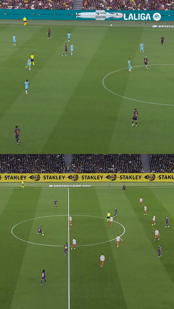 Copy, paste, goal. Pedri &amp; Raphinha. #laligahighlights