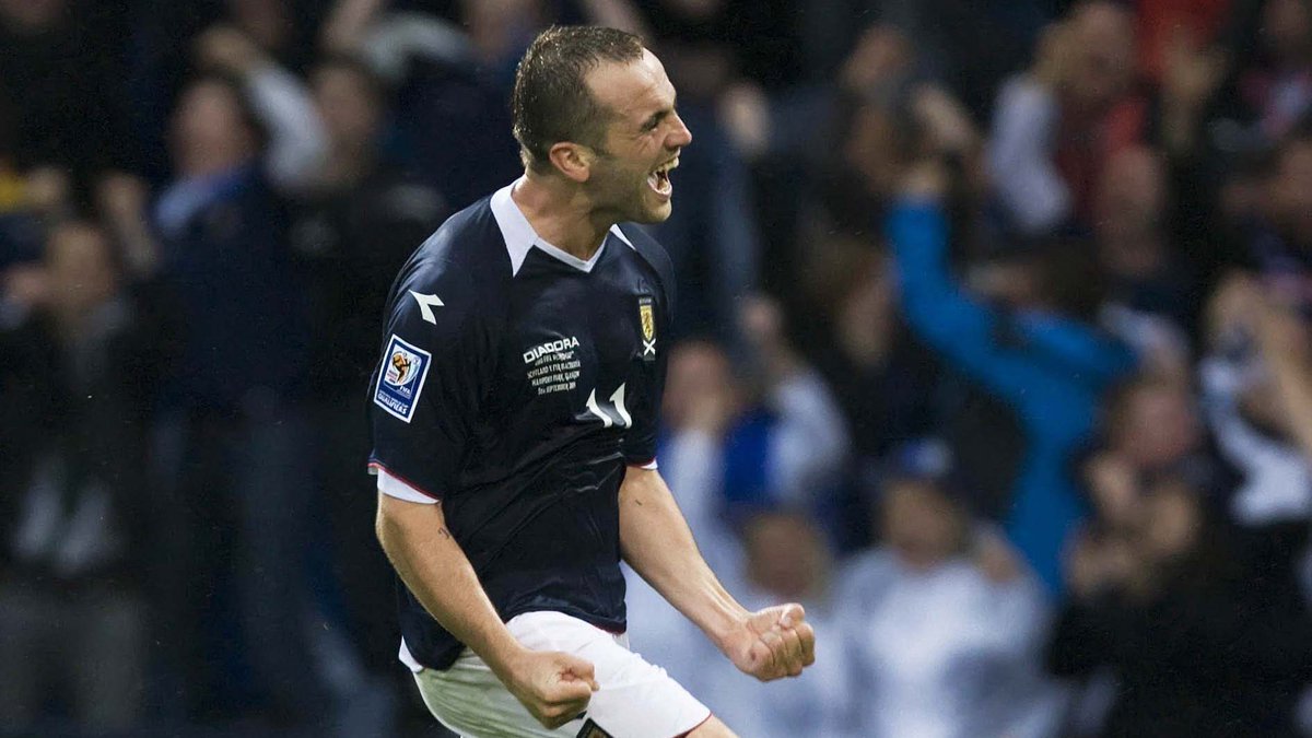 📅 #OnThisDay in 2009, James McFadden scored this solo stunner against North Macedonia as part of a 2-0 win. 🎟️ North Macedonia are on of our upcoming Nations League opponents at home: