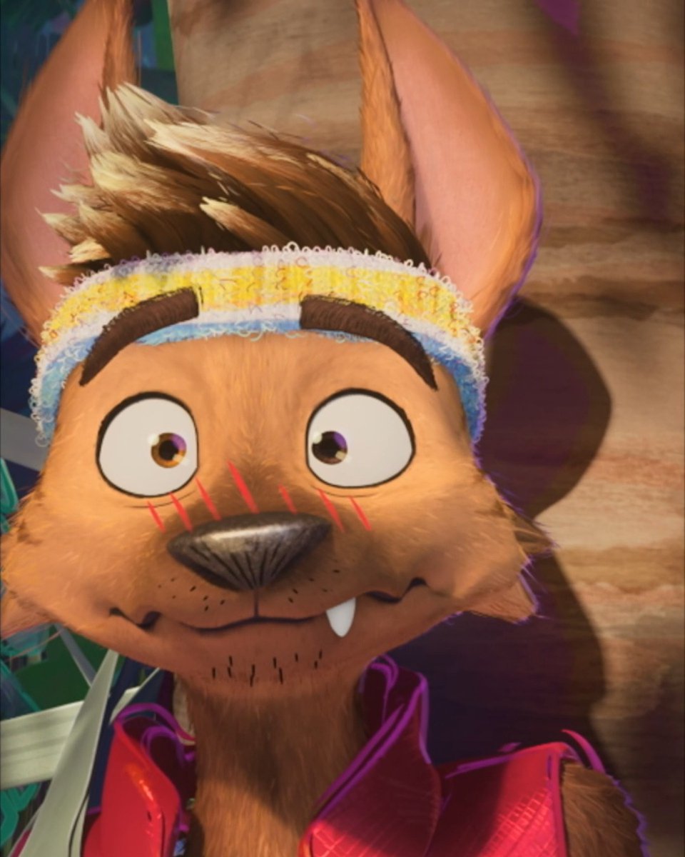 Meet Raww your new favourite were-dog ✌️ Forgotten Island is only in cinemas September 17.