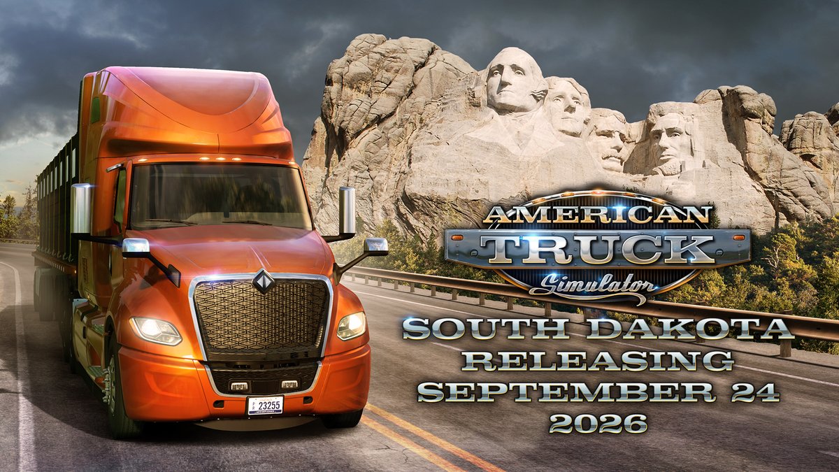 Did you watch the South Dakota DLC video trailer? 🎥 Make sure to watch it now and see what awaits you when the map expansion releases on September 24! 😍 Add it to your Steam wishlist:
