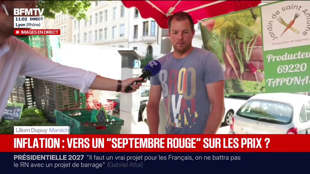 Sur les marchés, les prix des fruits et légumes augmentent ⤵️