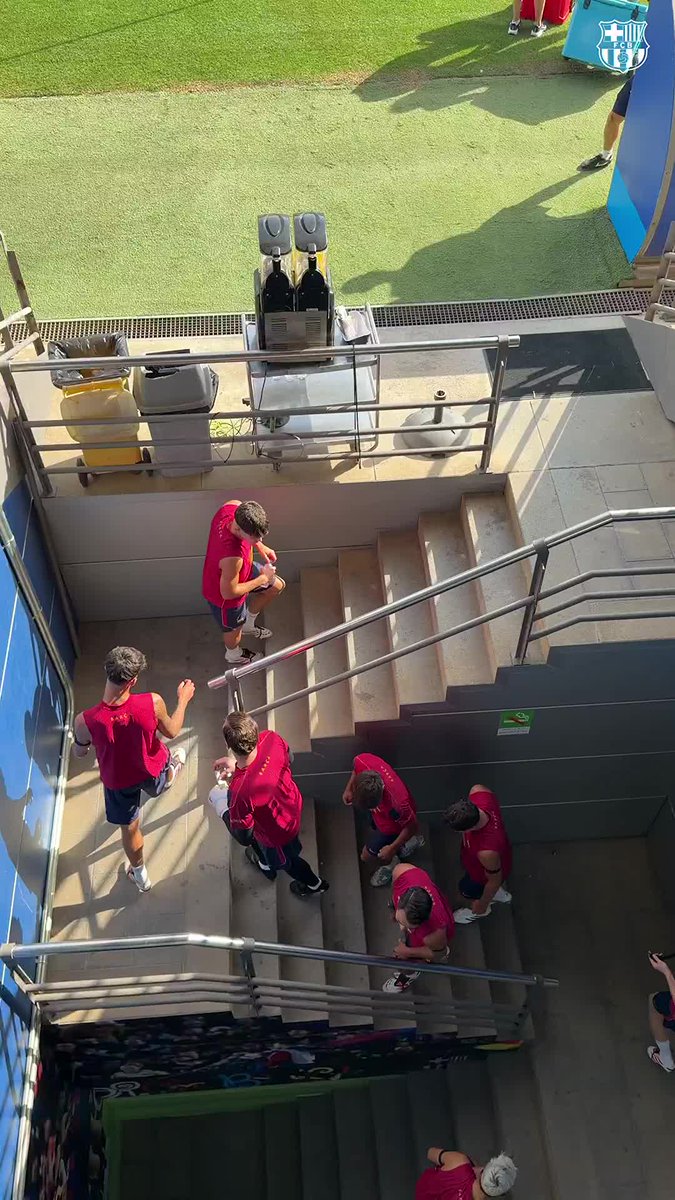 Last training session before 𝐕𝐚𝐥𝐞𝐧𝐜𝐢𝐚-𝐁𝐚𝐫𝐜̧𝐚 🫡