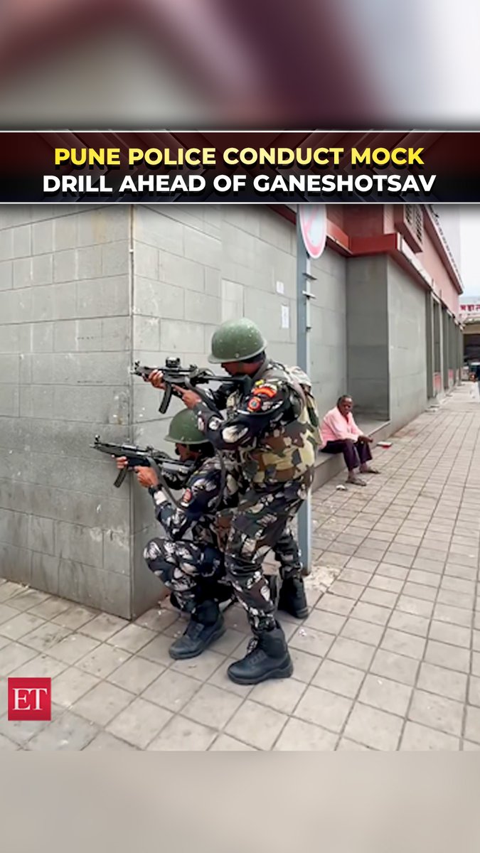 #Pune #Police & #Metro conduct mock drill at #MandaiStation ahead of #Ganeshotsav 2026 🌍 Catch the day's latest news here ➠ 🗞️