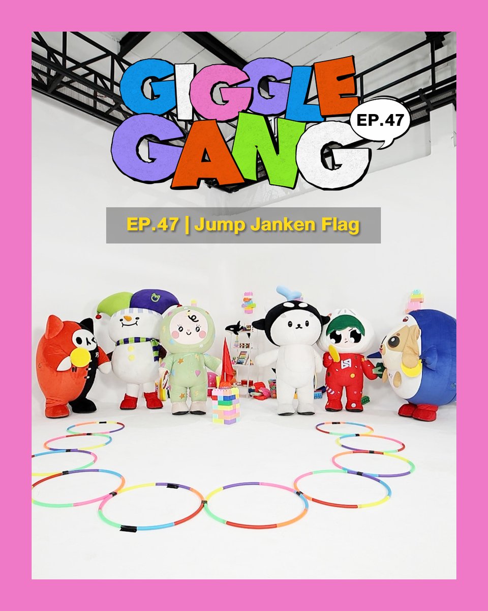 EP.47 | Jump Janken Flag #GMMTVGiggleGang #GMMTV Polcasan BABII PAODY WESLEY YUZU MUMU MOMO