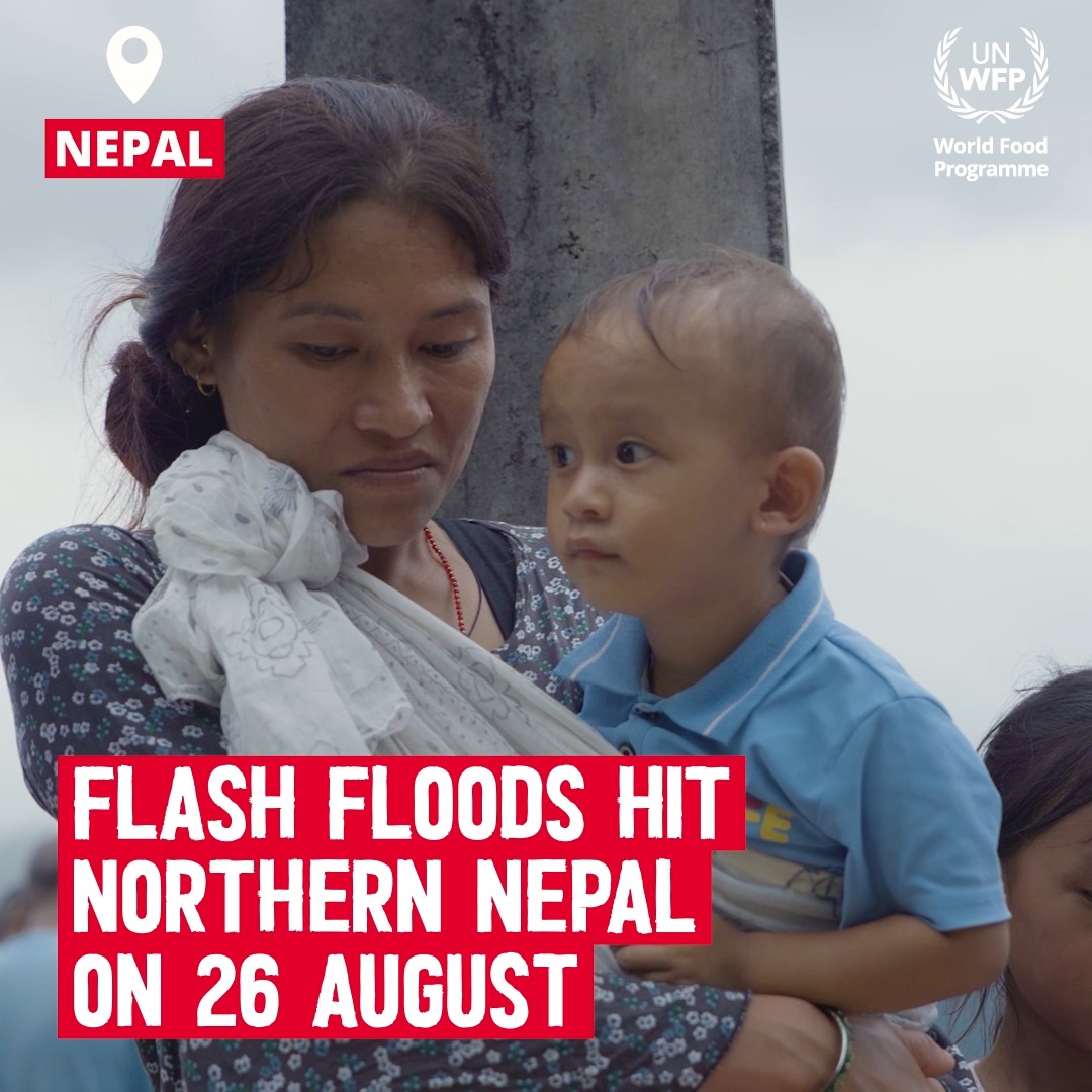 📍 #Nepal: WFP food assistance is reaching families affected by devastating floods. Sampurna explains how WFP Nepal is working with national and local authorities to deliver food and help scale the Government-led response. Help us reach more families:
