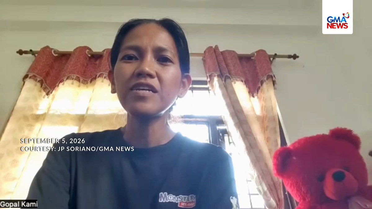 PANOORIN: Eksklusibong nakapanayam ng GMA News ang nag-iisang Pilipinong nakaligtas at nakasaksi sa matinding flash flood sa Nepal. Ikinuwento ni Ruth Gataraj kung paano niya iniligtas ang kaniyang dalawang anak na tanging mga suot na damit lamang ang dala. “Second life na po namin,” ani Ruth. | via JP Soriano/GMA News Bisitahin ang para sa pinakabagong balita.