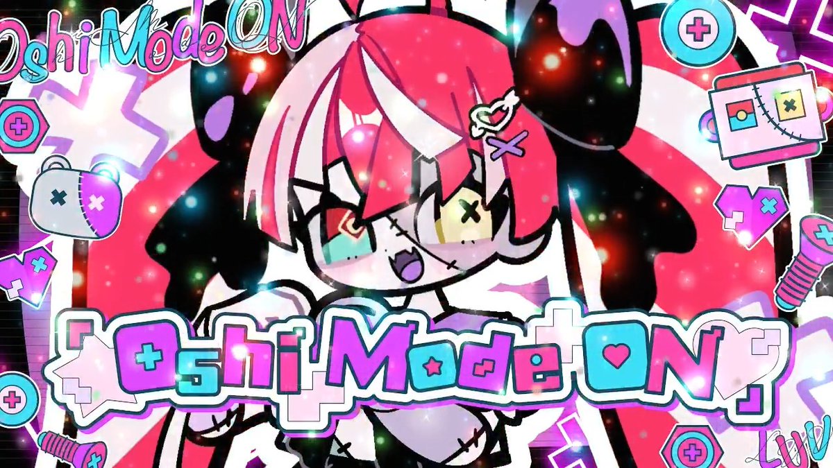 “Oshi Mode ON” rearranged to sound like an RPG final boss battle track⚔️ Unfortunately, this oshi zombie is just too cute to defeat.🧟‍♀️ #graveyART