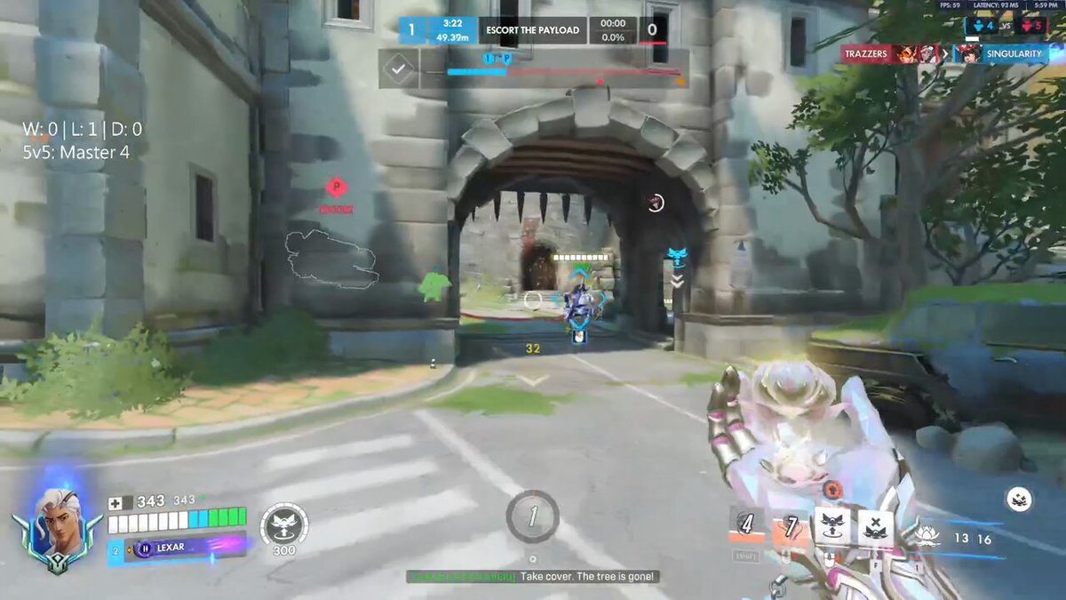 Petal Platform cancels Burrow #lifeweaver #overwatch