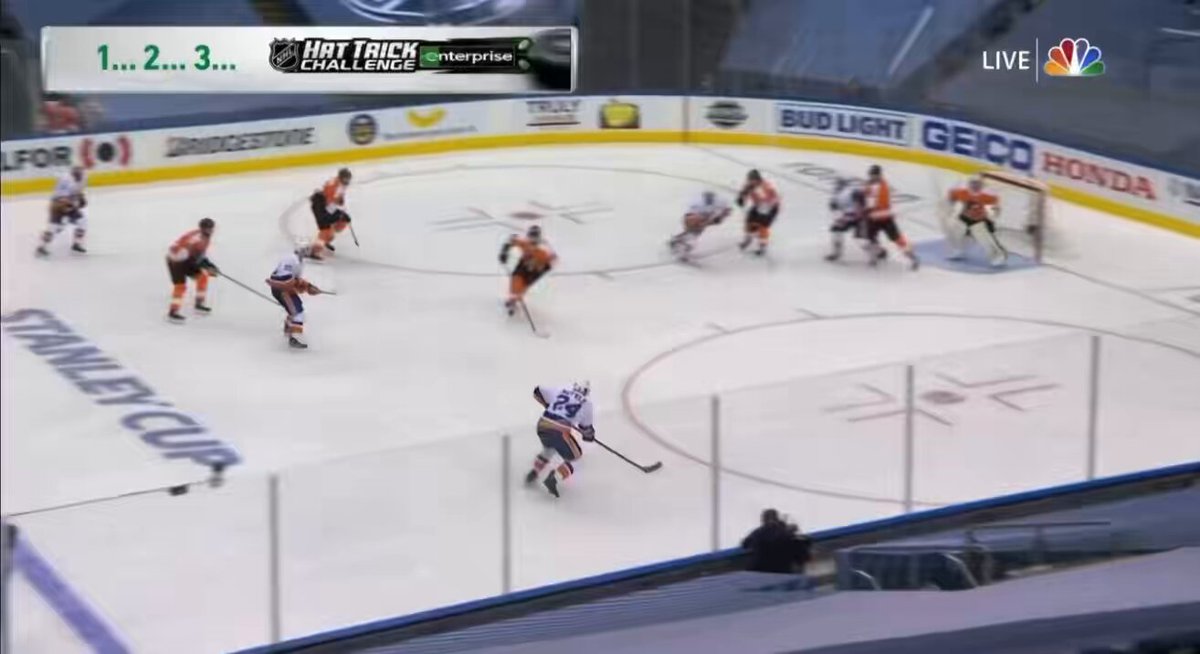 🎥 ISLES REWIND: On September 5, 2020, the #Isles advanced to the Conference Finals for the first time in 27 years propelled by two unlikely early goals from Scott Mayfield and Andy Greene. Thomas Greiss made 16 saves in the 4-0 win over the Philadelphia Flyers in Toronto.