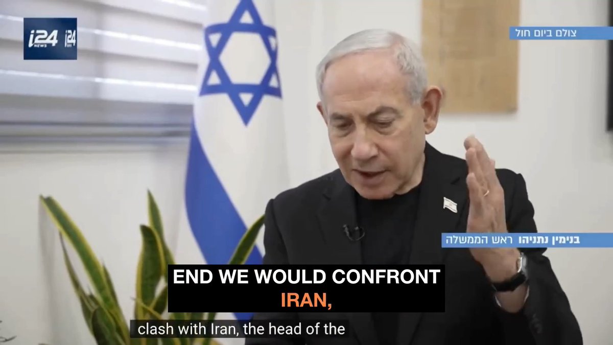 Netanyahu ADMITS He Planned to Attack Iran After October 7th So he took advantage of an event to DESTROY the Middle East and Take Power Netanyahu: Who would have believed on October 7 that we would change the face of the Middle East? I did. My intention was that eventually we would clash with Iran.