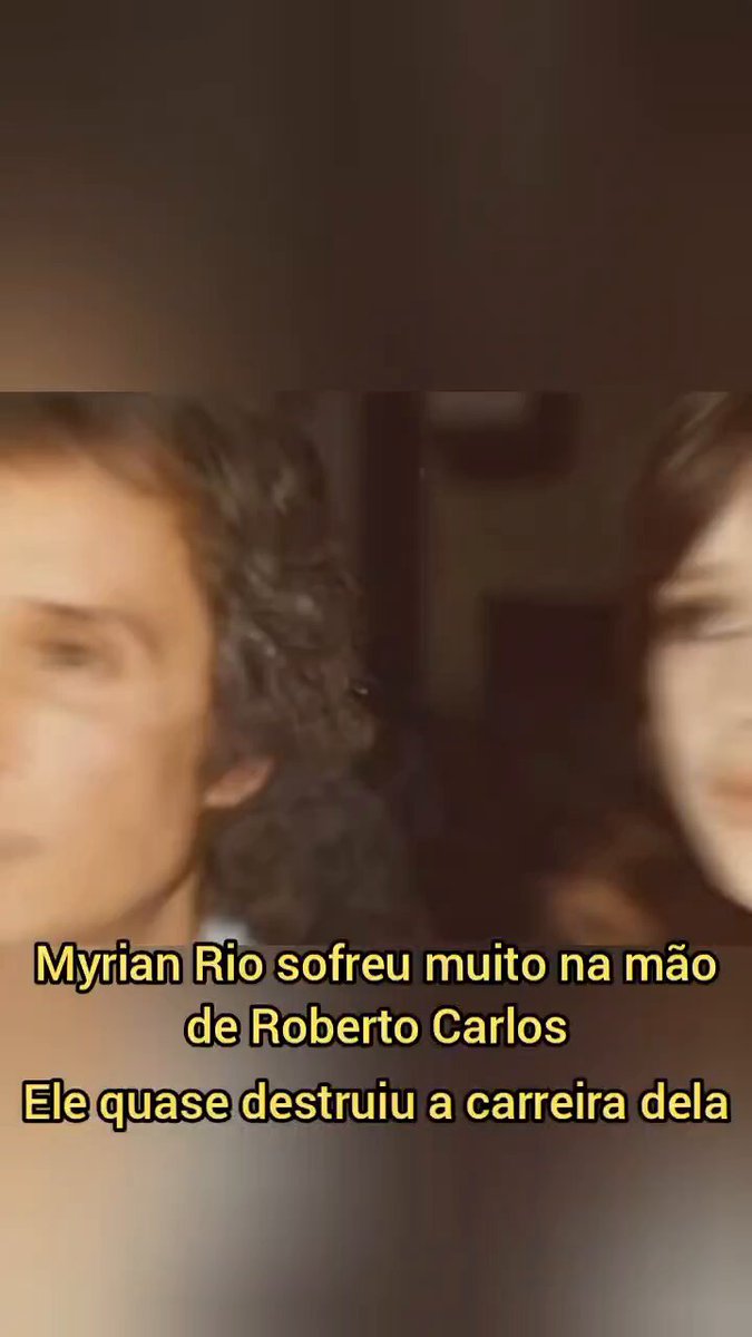 Não sabia que o Roberto Carlos tinha namorado a Mirian Rios e ele era bem tóxico.
