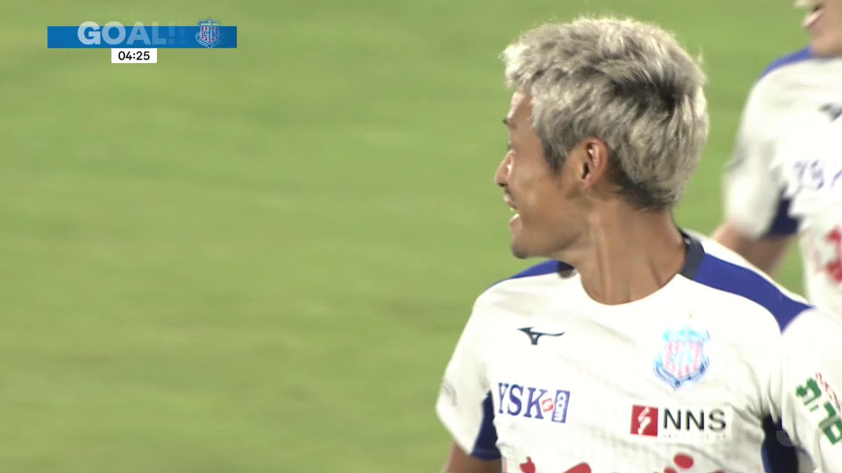 今季リーグ戦初の先制点！ 安田虎士朗は今季初得点⚽️🔥 🎦 ゴール動画 🏆 明治安田Ｊ２リーグ 🆚 山形vs甲府 🔢 0-1 ⌚️ 5分 ⚽️ 安田 虎士朗（甲府） #Ｊリーグ