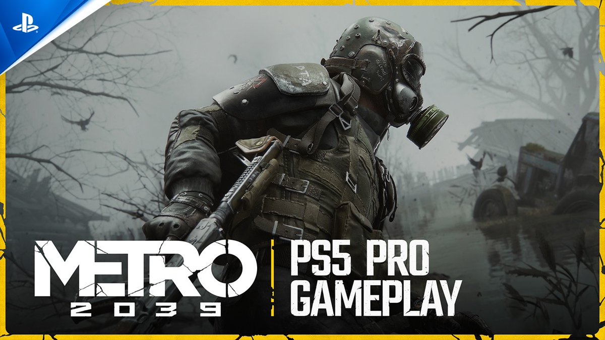Metro 2039 llega el 4 de febrero de 2027. Presentamos un nuevo vídeo en el State of Play con su jugabilidad en PS5 Pro: #StateOfPlay