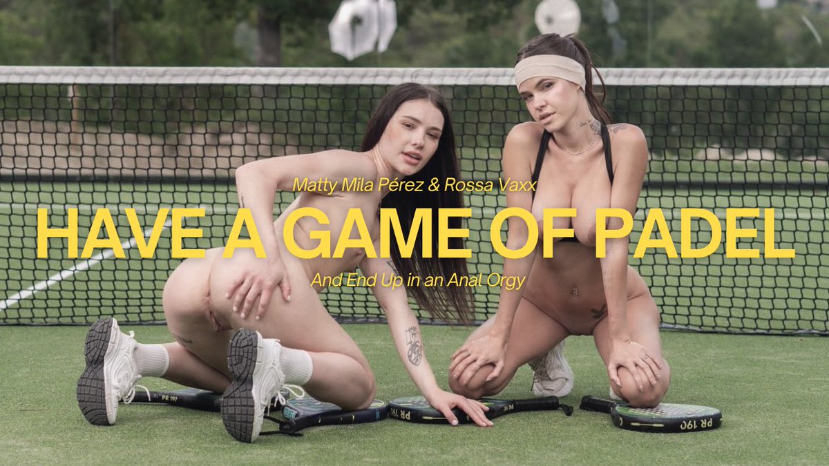 A Game of Swingers Padel (2026) The hot brunette Matty and her boyfriend are keen to play a game of padel, but watch what happens when they play with the ever-tempting Rossa Vaxx and her boyfriend. #MattyMilaPerez #RossaVaxx