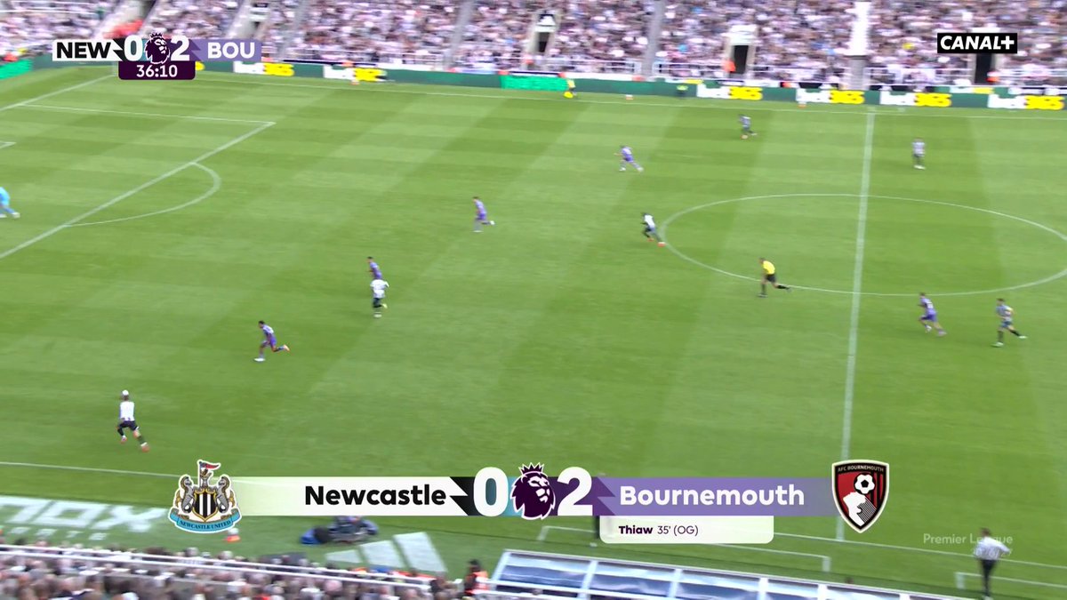 🤩☄️ OH LA FRAPPE D’HARVEY BARNES 🏴 !!!! MAGNIFIQUE ! Le Newcastle-Bournemouth pour démarrer son samedi.. IL RÉGALE ! 🍿 🎥 CANAL+ Foot