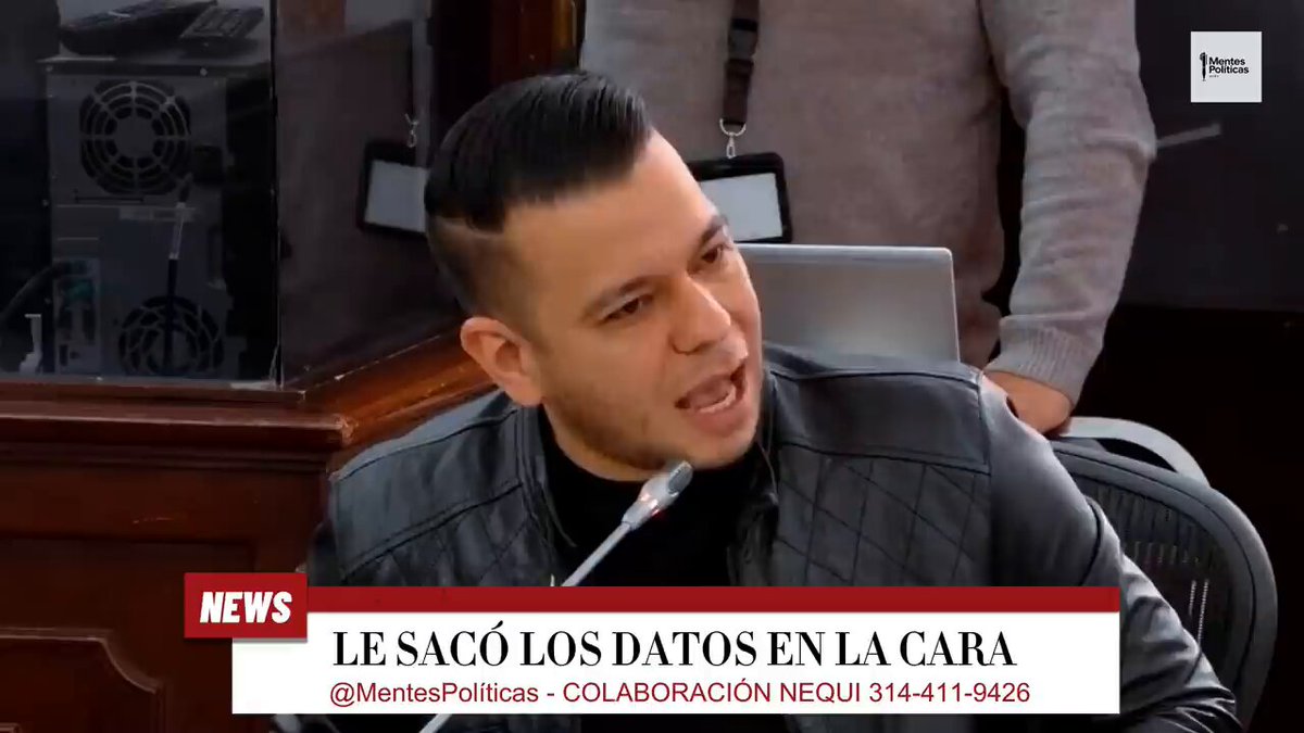🔥senador Iván Cepeda Castro no se quedó callado en la Comisión Primera del Congreso tras las duras provocaciones de #JotaPeHernández, quien intentó descalificar la discusión exigiéndole "ir al psicólogo a superar el duelo" de las elecciones. 🔥En un debate de alto voltaje, JP intentó acorralar a Cepeda proyectando un video de #RoyBarreras sobre manipulación de cédulas. Sin embargo, el líder de la oposición estalló y respondió con contundencia: desarmó la tesis del "voto fusil" sacando las cifras oficiales de la Misión de Observación Electoral (MOE), demostrando que en el 80% de los municipios con presencia del ELN el candidato ganador fue la derecha. #Colombianos