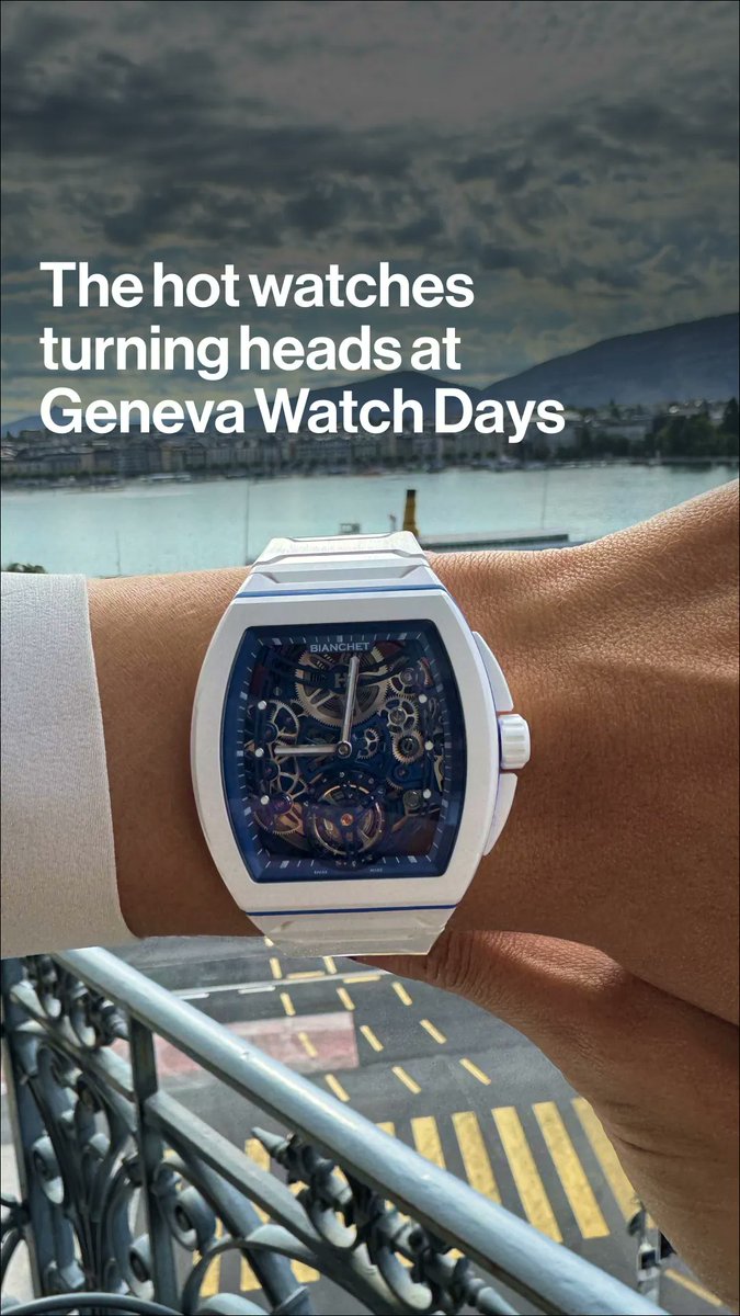 Step inside Geneva Watch Days, where independent and contemporary watchmakers take centerstage. Allegra Catelli has the highlights