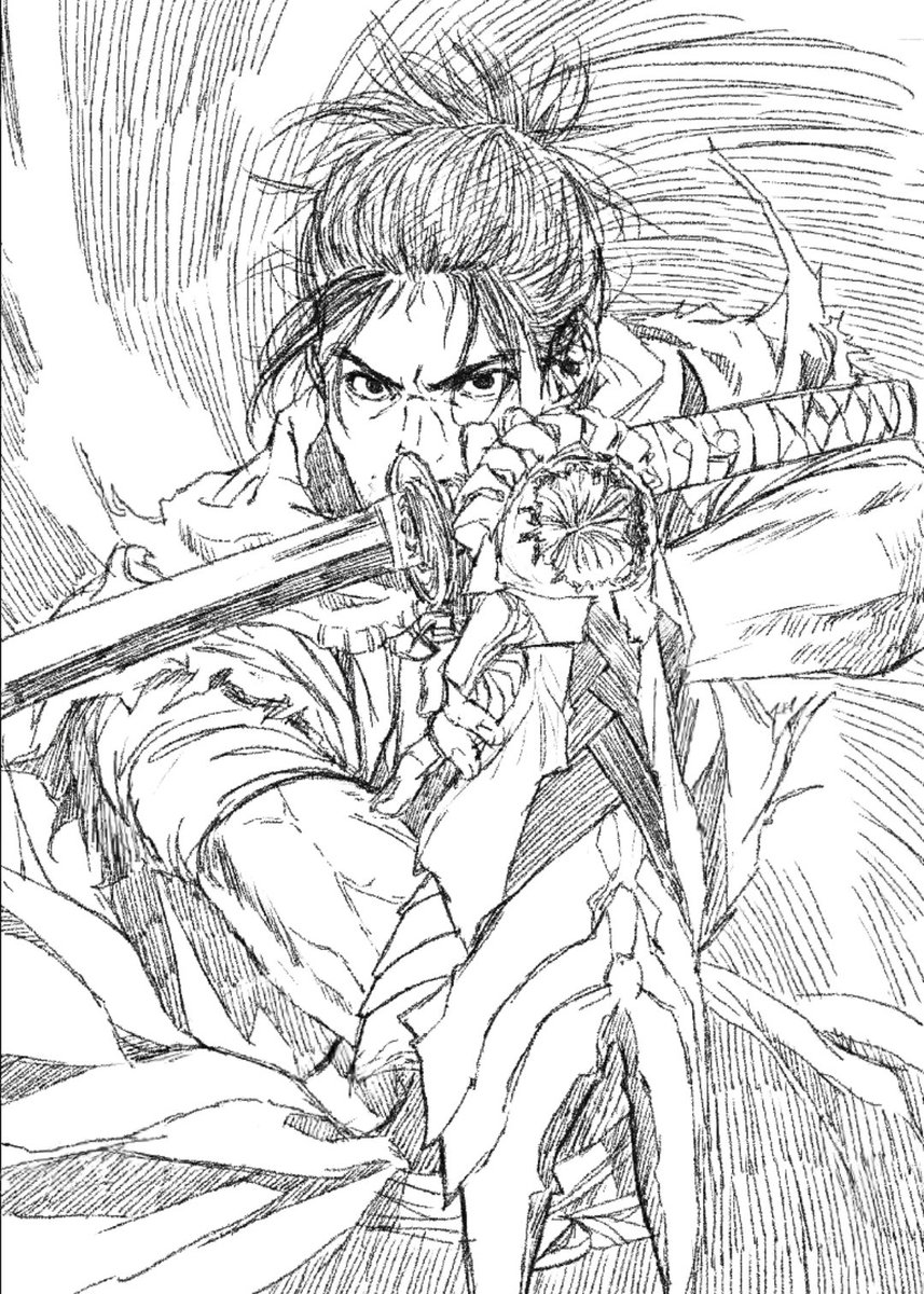 「鬼武者 way of the sword」楽しくプレイさせていただいております！ 「鬼武者」シリーズ公式 #鬼武者WS #鬼武者 #ファンアート