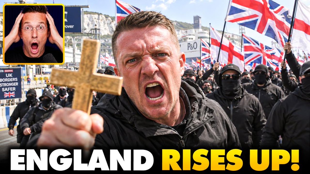 Hundreds of British patriots have taken to the streets to BLOCK the Muslim INVASION of England. Protesters blocked the road at the Port of Dover to stop third world foreigners arriving on boats. The government has done nothing to stop it and now the people are rising up. They have had enough. Stand your ground 🏴󠁧󠁢󠁥󠁮󠁧󠁿🇬🇧