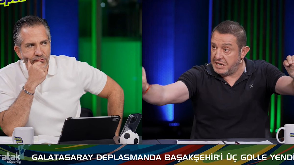 Nihat Kahveci: "Leroy Sane toparlamalı. 34 dakika iyi oynayan takımda, Sane gibi bir isim nasıl işin içine giremez? Herkess akarken Sane yine yok orada." (Kontraspor)