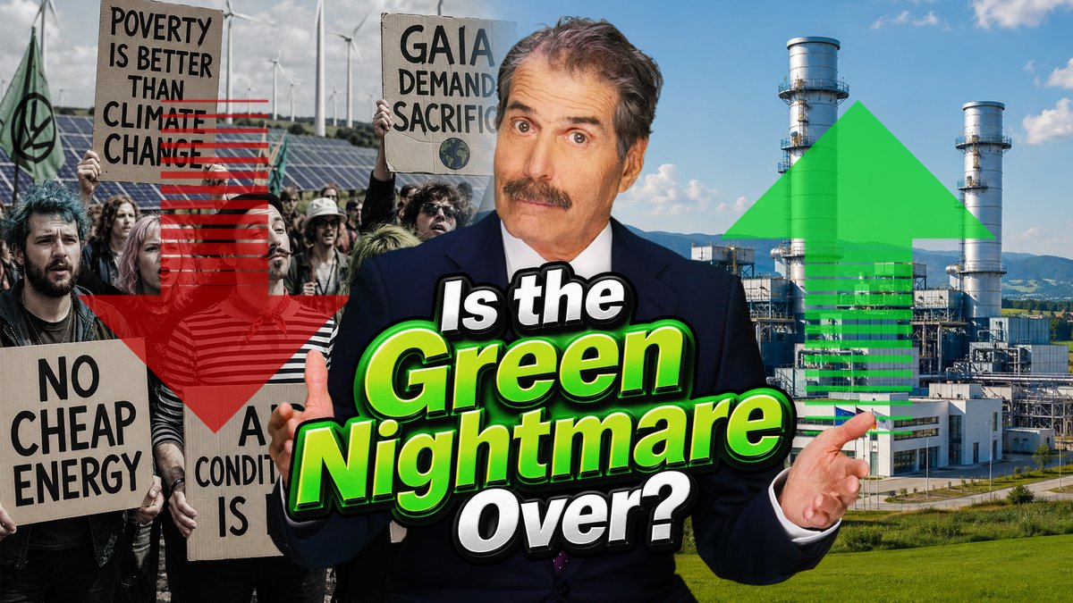 Just a few years ago, the CEO of Blackrock (America’s largest investment company) said: “All investments are going to be looked through sustainability!” Now he says: “The world is going to be short power! In my video, Alex Epstein explains the shift away from climate hysteria: