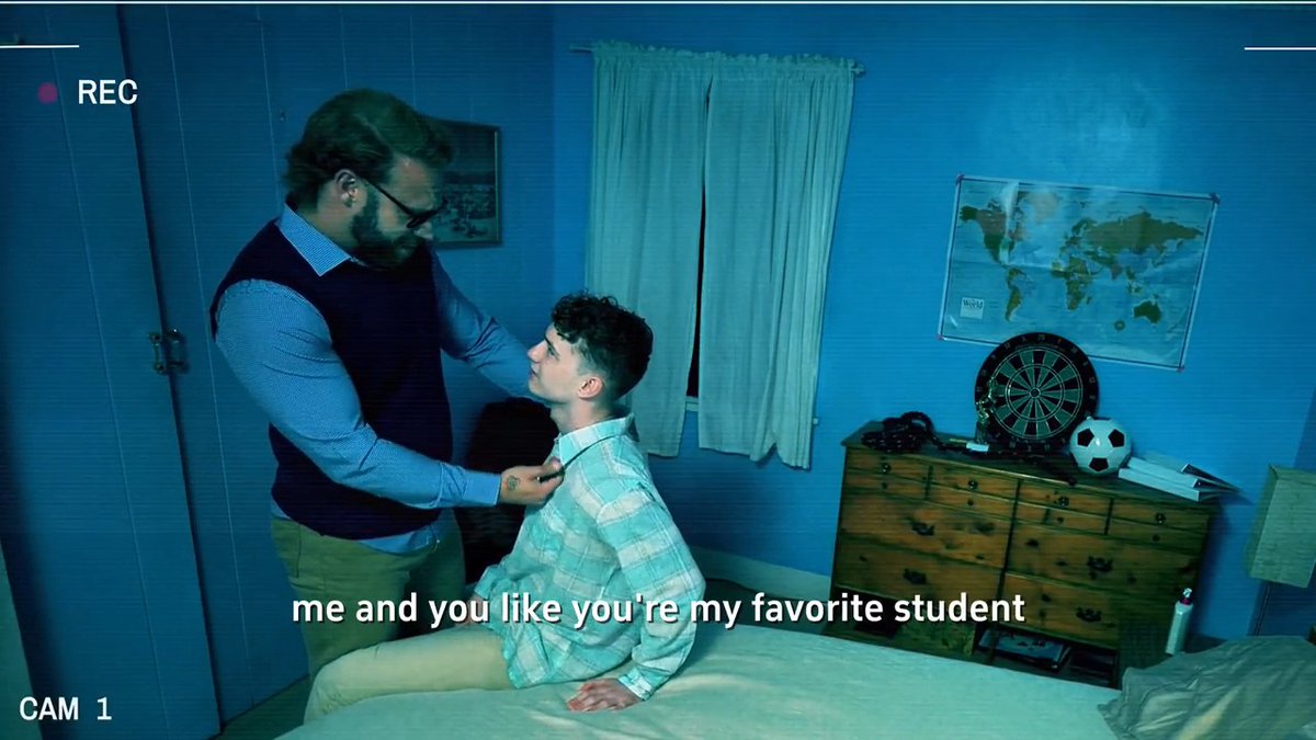 This is where I’m just checking on my student” takes a VERY unexpected turn. The teacher shows up because he’s worried about his student, but once he gets inside, the conversation starts revealing that there’s clearly more going on than he expected. He’s trying to keep the interaction appropriate and figure out why his student is acting so strangely, while the student keeps pushing the conversation into uncomfortable territory. And the line about them having a bond and him being his favorite teacher makes the whole situation even more awkward. The teacher came in thinking he was checking on a student… and somehow ended up having to navigate a situation where the boundaries suddenly mattered a LOT more. That awkward shift is what makes this clip so wild.