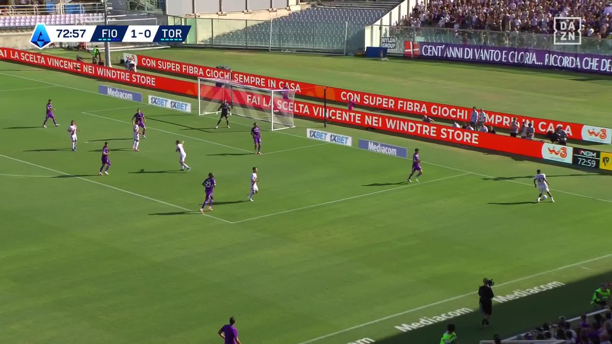 ⚽️🚀 LA FRAPPE SURPUISSANTE DE MANDRAGORA 🇮🇹 SUR LA PELOUSE DE LA FIORENTINA !!!! Face à son ancien club. 😈 🎥 DAZN France