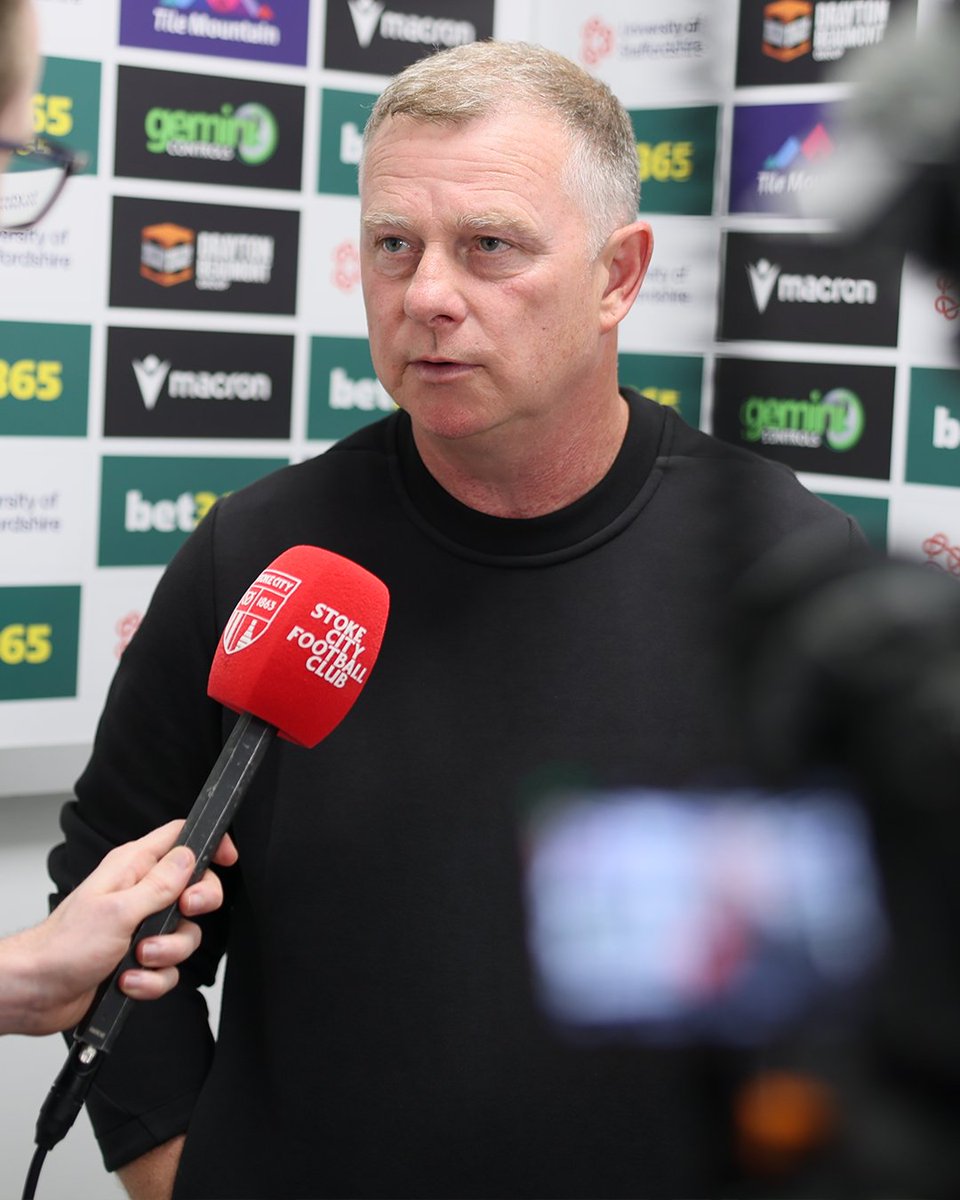 Enjoyment, excitement and scope to further improve. Mark Robins' reaction to the Potters' four goal glut 🗣️