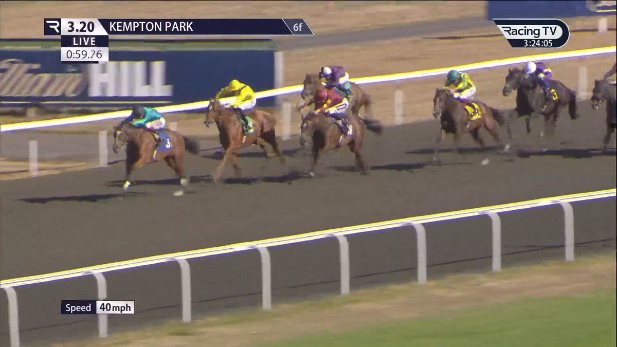 She's smart! Moonrise bolts up in the Group 3 William Hill Racing Sirenia Stakes from a wide draw and under a penalty for Oisín Murphy and Andrew Balding