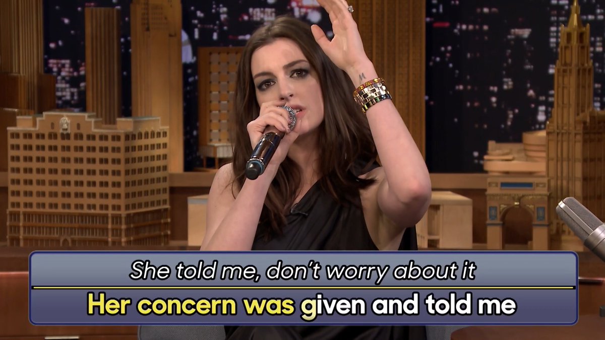 Google Translate Songs w/ Anne Hathaway! #FallonFlashback Original Air Date: April 17, 2017