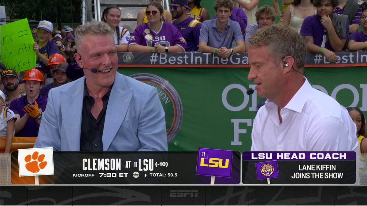 "A lot of times to do great things, you're going to be hated." Lane Kiffin talks to Pat McAfee about how he isn't worried about the outside noise.