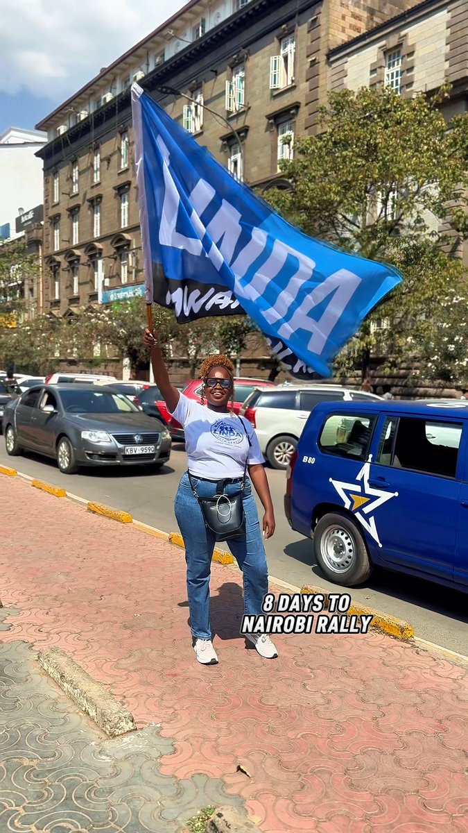 8 days to the Nairobi Rally 😍🔥 Are you ready ? 😍🇰🇪 #LindaMwananchi #SisiNdioSifuna #BabuKwaSababu
