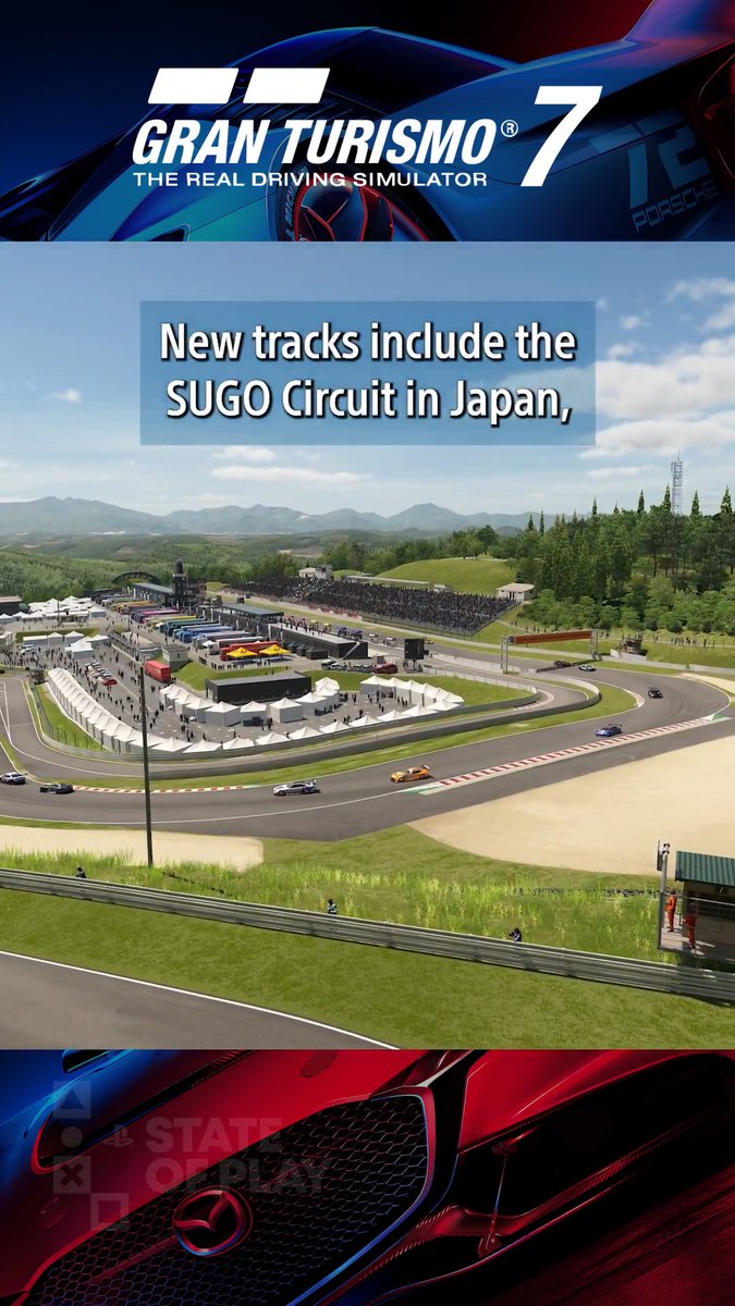 🛞 Online Drift Trials 🔀 Shuffle Races Pick your challenge in Gran Turismo 7's Spec IV update, out later this year:
