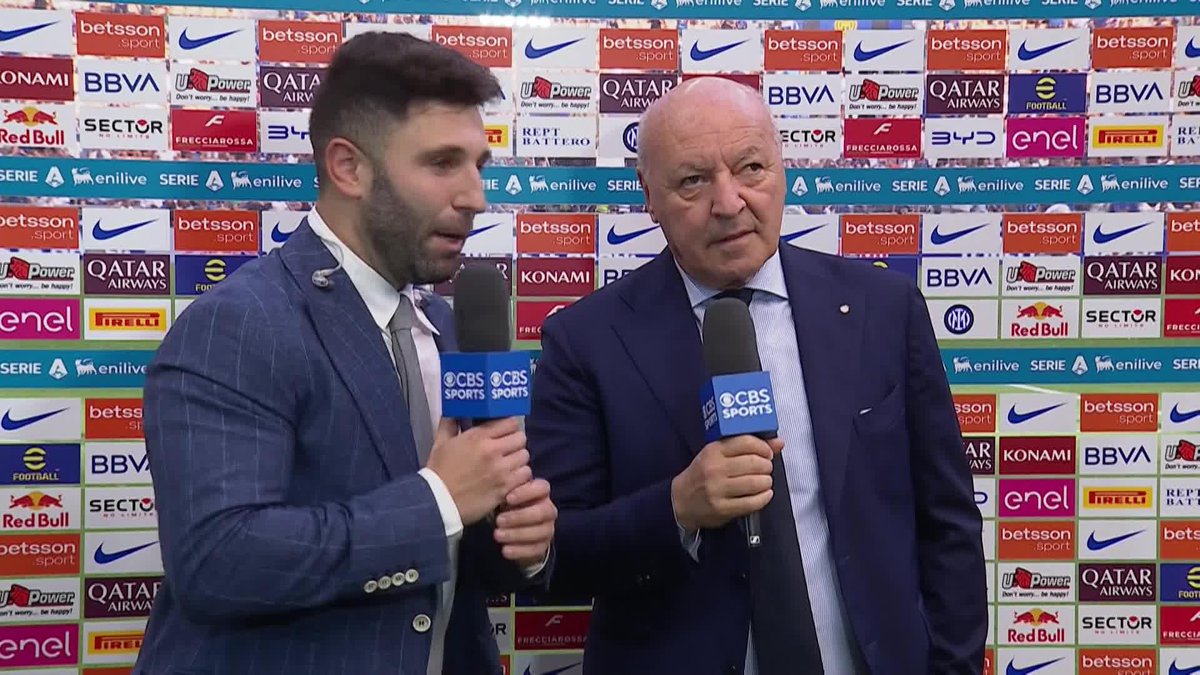 "In the last six seasons, no one has been able to do it. Our goal is to be able to win it back-to-back." 🏆 @iftvmarco speaks to Inter CEO Giuseppe Marotta about Inter's Scudetto goals and Champions League targets this season 🗣️ Watch Serie A on Paramount+ 📺