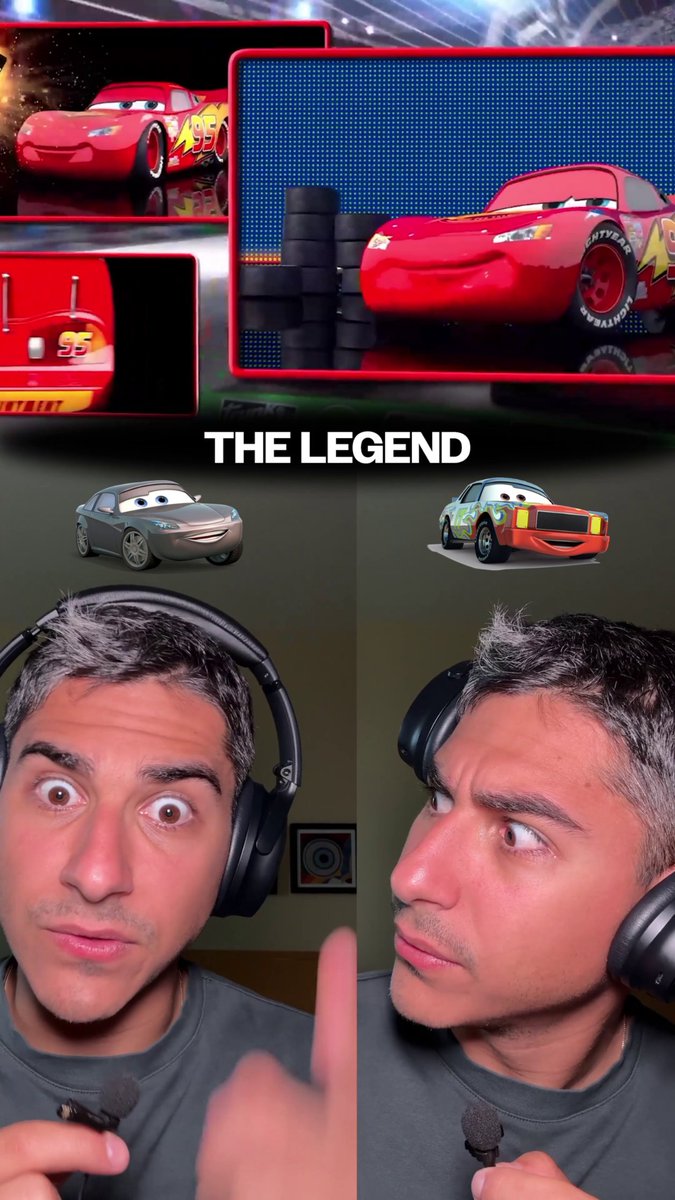 Buckle up! Greg Gevojanyan brings the iconic Cars race to life with his voice! 🤯🏎️🔊 #Cars20 #LMQDay