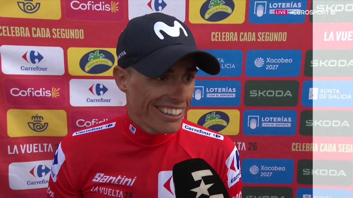 "Tengo ganas de ganar La Vuelta, tenemos que hablar del plan de los próximos días" 🗣️ Enric Mas, en Eurosport.es tras aumentar su ventaja como líder. #LaVuelta26 #LaCasadelCiclismo