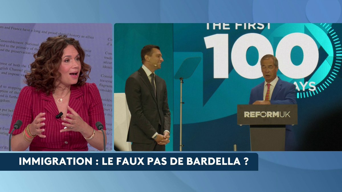 🔴 Rencontre Bardella-Farage : "C'est un but contre son camp, marqué par Jordan Bardella", analyse Henri Vernet, journaliste politique à franceinfo. #AvantLe20h #Canal16