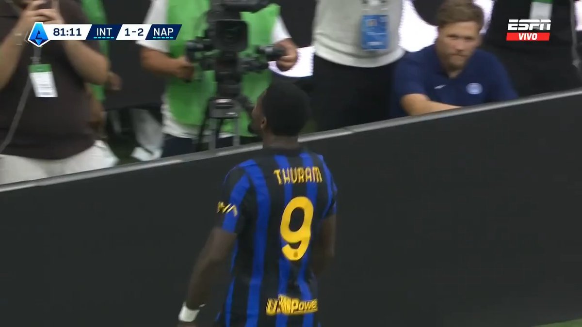 🇮🇹🔥 MARCUS THURAM Y EL 2-2 ENTRE INTER Y NAPOLI.