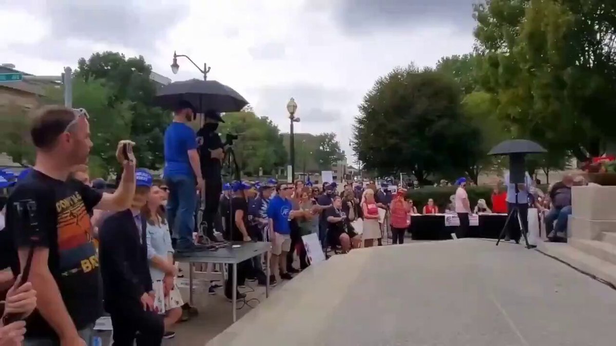 Nick Fuentes "I WILL NOT COMPLY" Anti Vax Rally🔥 [2021]