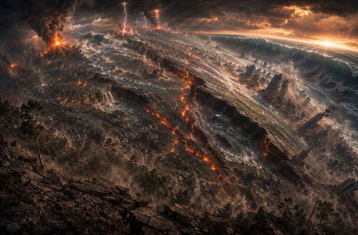 The theory is that during every geomagnetic excursion, the decoupling weakens and the upper mantle undergoes a derotation relative to the core and lower mantle of the Earth. This 90-degree slip causes the oceans to spill over the land and leads to the Great Flood described in ancient religions around the world. In my opinion, the elites are not preparing for this. I think they are preparing only for increased cosmic radiation, rapid climate change, and cooling, especially in the Northern Hemisphere.