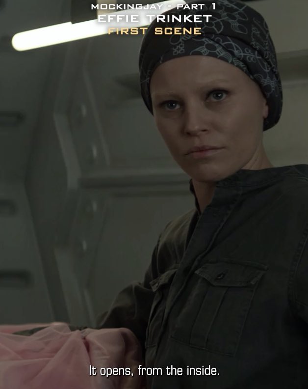 The faces of the revolution, from start to finish. #TheHungerGames: Mockingjay - Part 1 back in theaters TODAY, featuring an exclusive look with the cast of Sunrise on the Reaping.