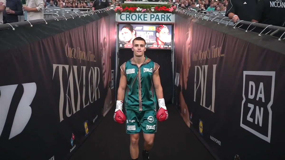 Now live on DAZN Boxing for the main #TaylorPili card 🚨 Taylor Bevan vs Emmet Brennan to start things off!