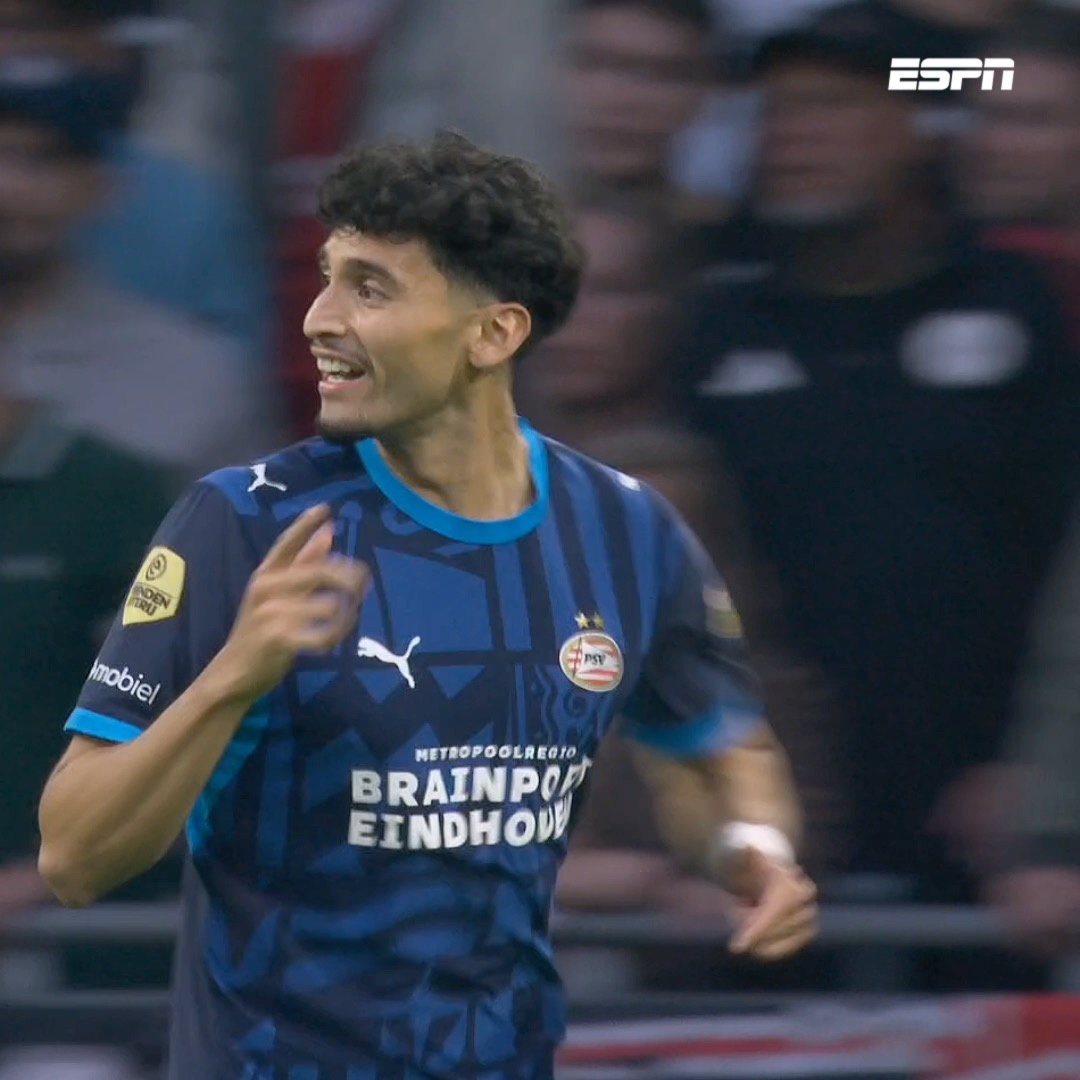 Ricardo Pepi kopt PSV op voorsprong in de Johan Cruijff Arena 👏 #ajapsv
