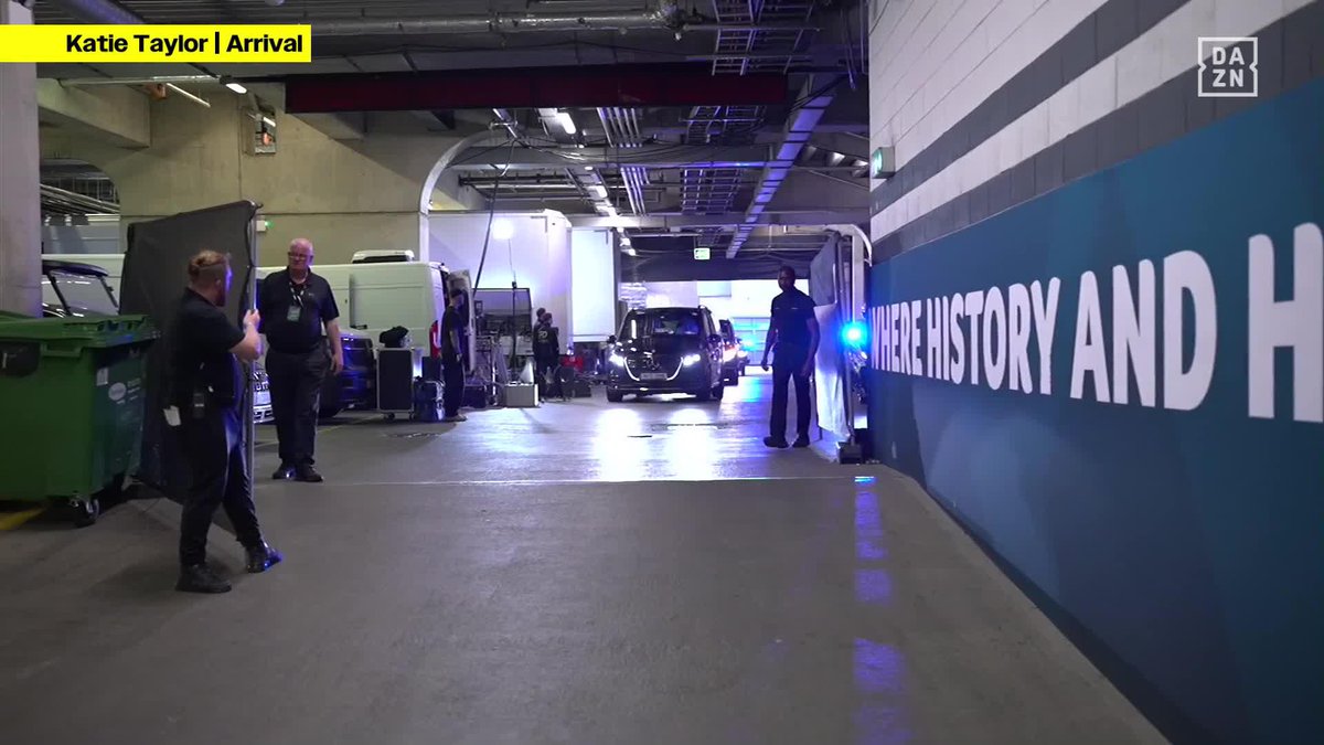 Queen Katie arrives as her last dance looms 🇮🇪🔜 #TaylorPili | LIVE NOW on DAZN ▪️