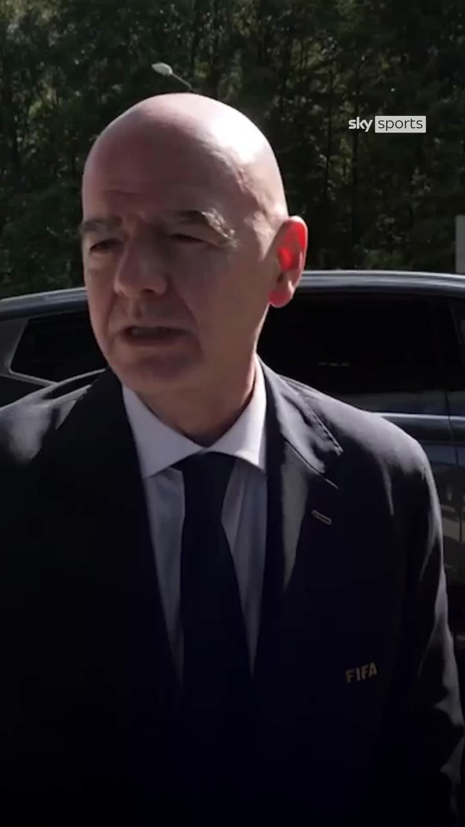 FIFA president Gianni Infantino won't be drawn on questions about his future and the current row with UEFA as he attends Women's U20 World Cup in Poland 🏆