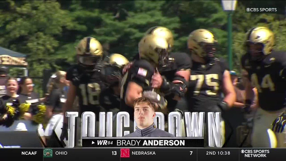 RB Godspower Nwawuihe makes it 6 TDs for Army Football